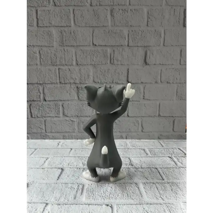 Tom Kedi Biblo 22 Cm Hediyelik Dekoratif Ev Ofis Aksesuarı