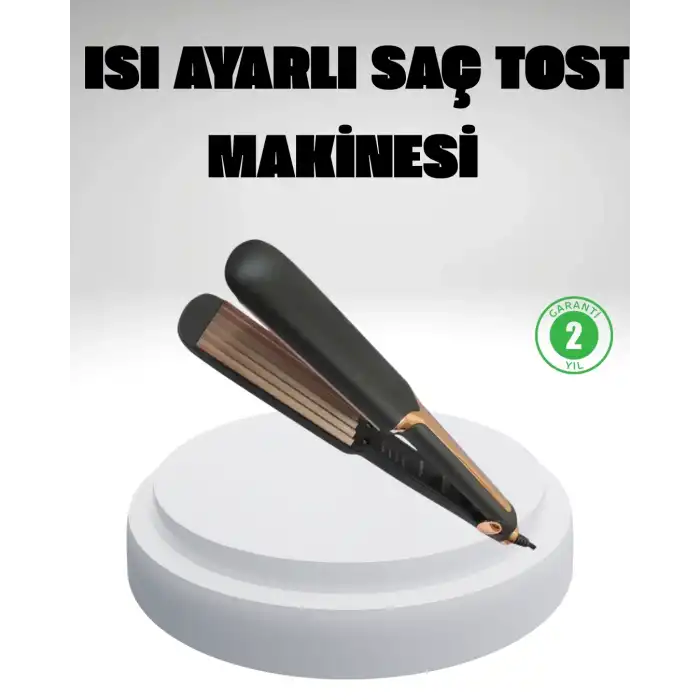 Tost Model Saç Maşası 220°c Hızlı Isınan