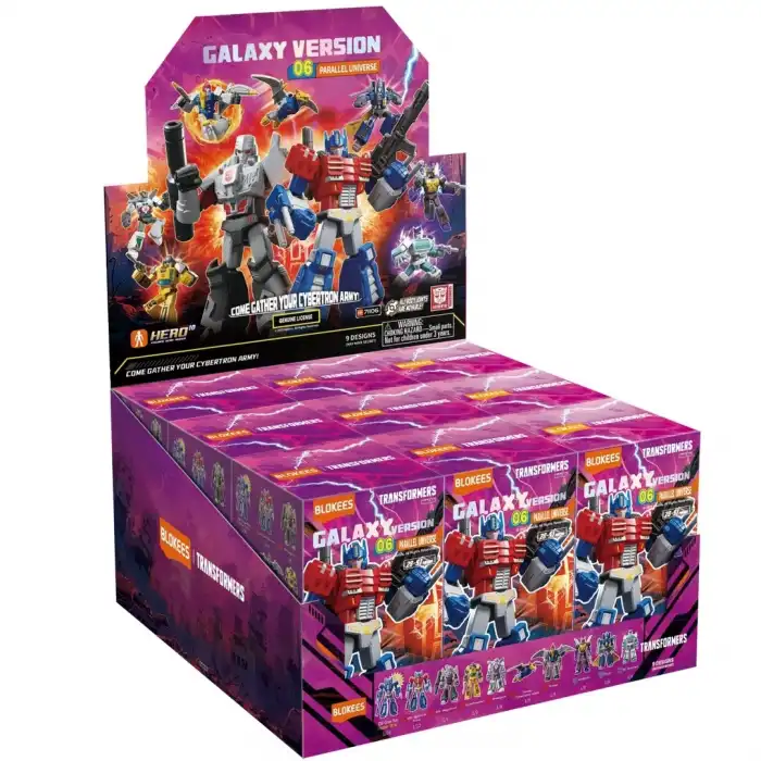Transformers Galaxy Versiyon 06 Parallel Sürpriz Paket