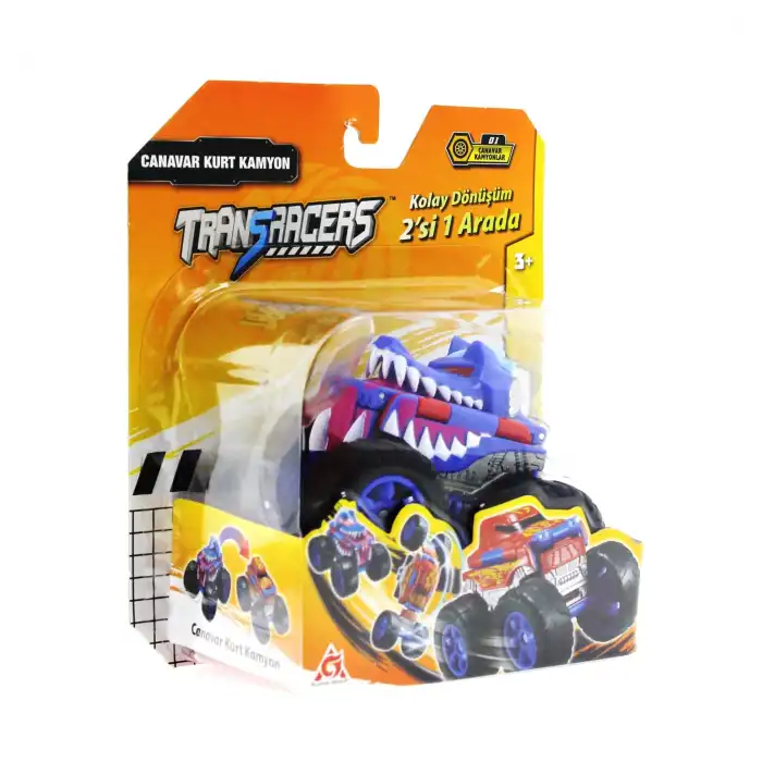 Transracers Dönüşen Araçlar Canavar Kurt / Kamyon