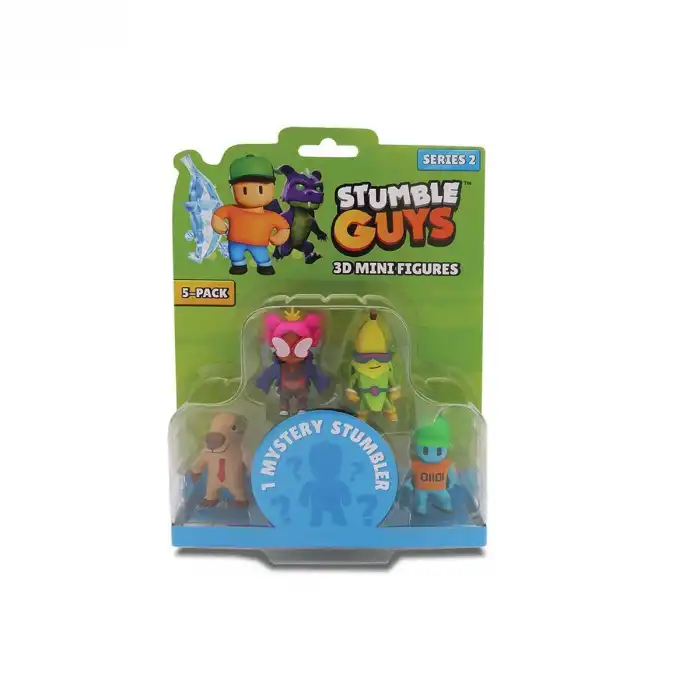 TUY14000 Stumble Guys 5li Mini Figür S2-SG-30006_5 - 1 Kutu Fiyatıdır