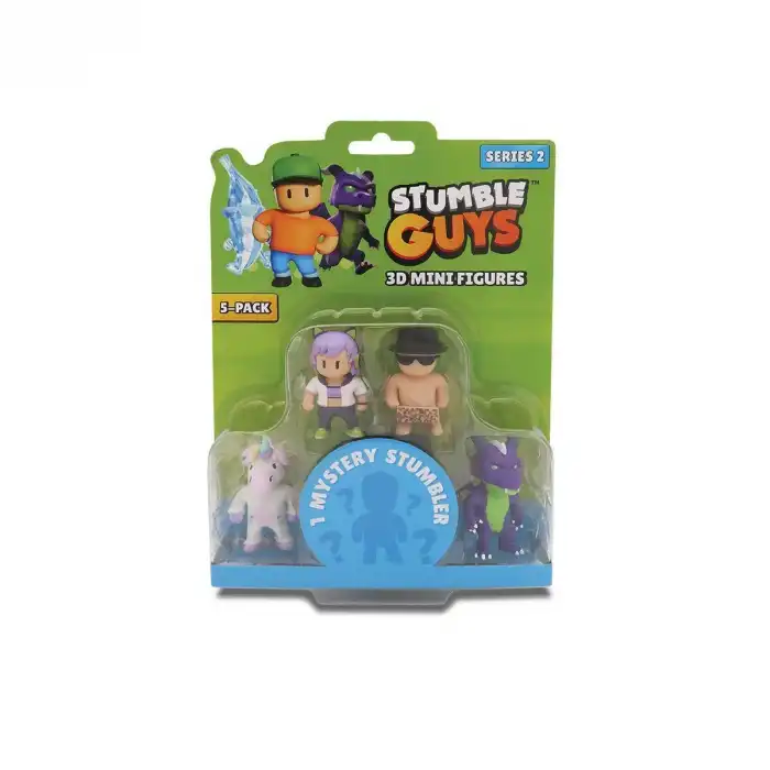 TUY14000 Stumble Guys 5li Mini Figür S2-SG-30006_5 - 1 Kutu Fiyatıdır