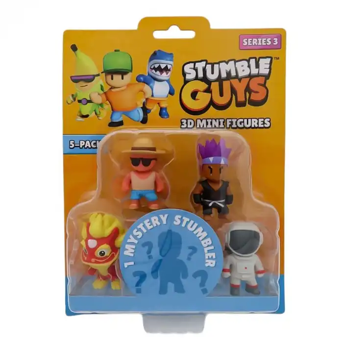 TUY22000 Stumble Guys 5li Mini Figür