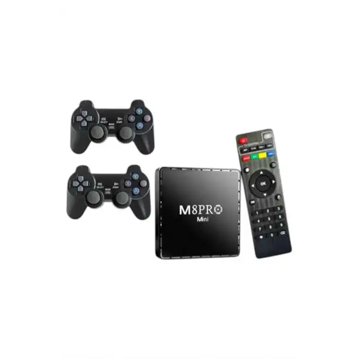 TV Game Box Netflix Youtube 1000 Oyunlu Android Oyun Konsolu Kumandalı