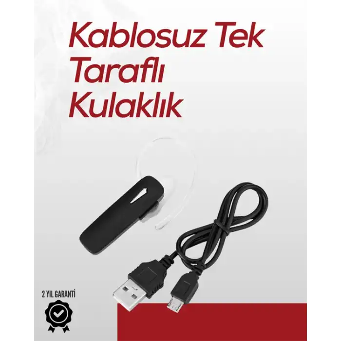 TWS HiFi Bluetooth Kulaklık | Kompakt Tasarım, Güçlü Bas, 55mAh Pil | Android iOS Uyumlu