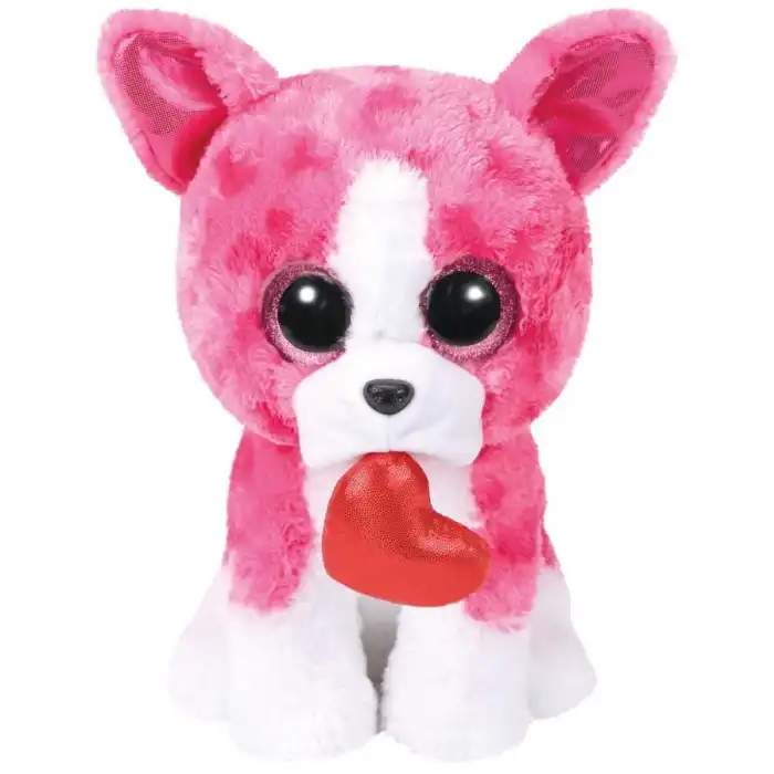 Ty Beanie Boo´s Pembe Köpek Romeo Peluş 25 Cm