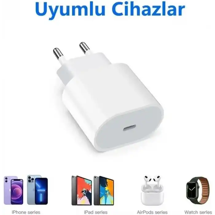 Type C 25w Şarj Aleti - Type C 25w Şarj Aleti Bx40