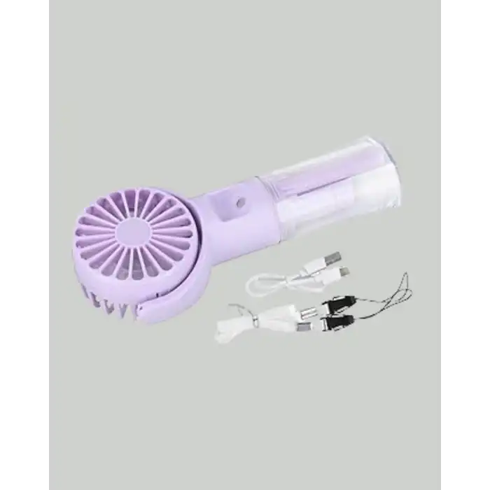 Type-C Şarjlı Taşınabilir Su Buharlı Mini Vantilatör