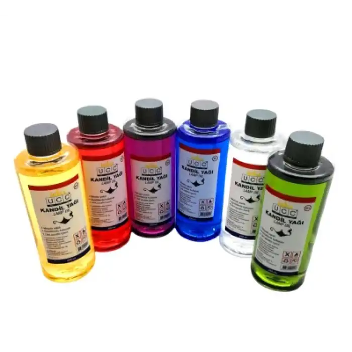 Ucc Renkli Mix 250ml Kandil Yağı Bx40