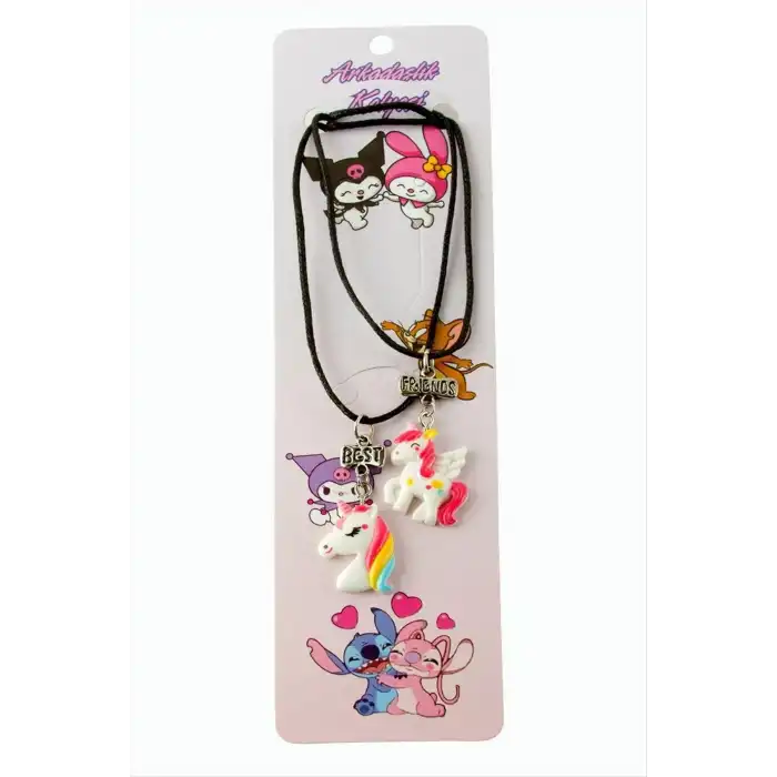 Unicorn Arkadaşlık Kolyeleri (Çift Kolye)