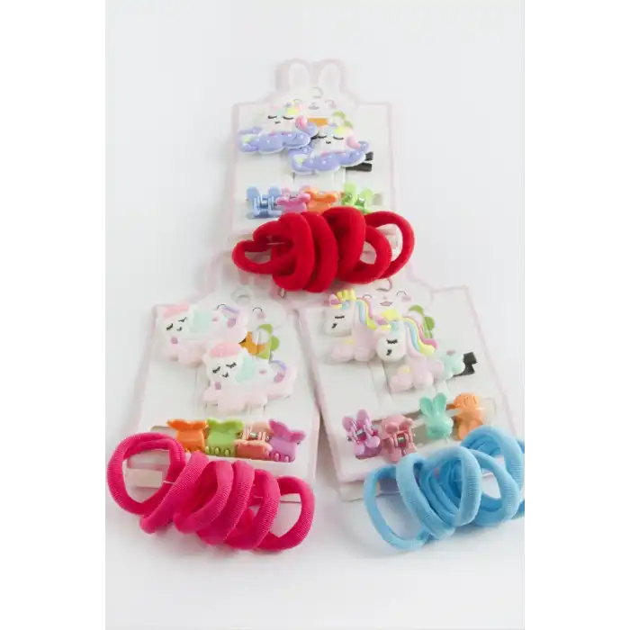Unicorn Mandal Pens Lastikli Toka 12 Adet