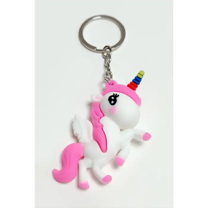 Unicorn Silikon Anahtarlık