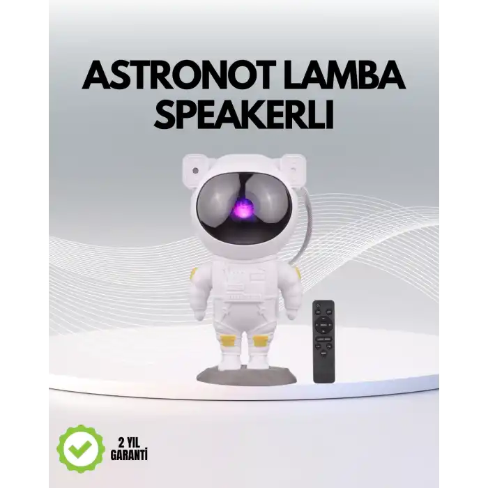 USB Güç Bağlantılı Çok Fonksiyonlu Astronot Gece Lambası