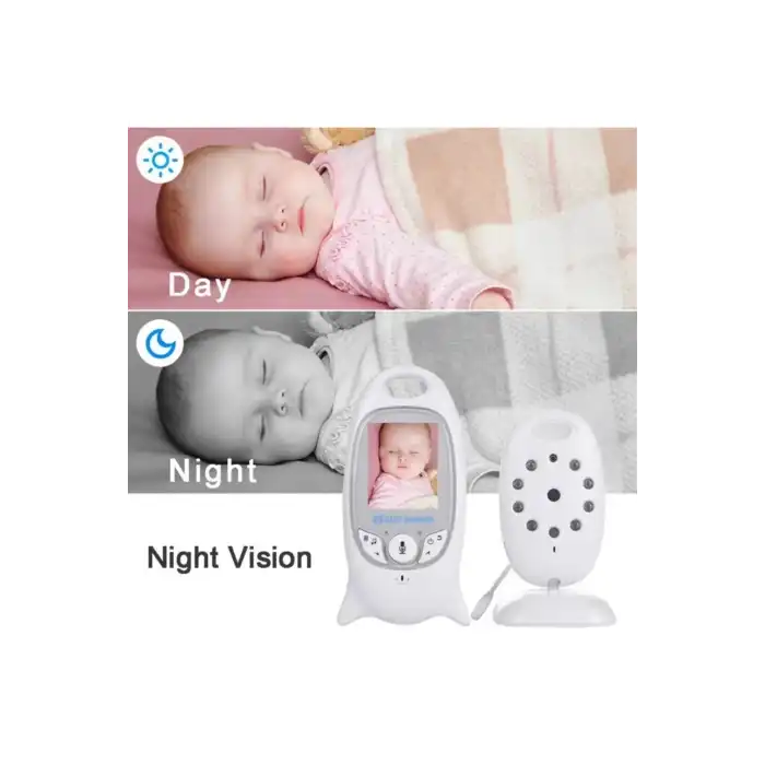 Vb-601 Kameralı Bebek Monitörü Net Görüntü Gece Görüşlü