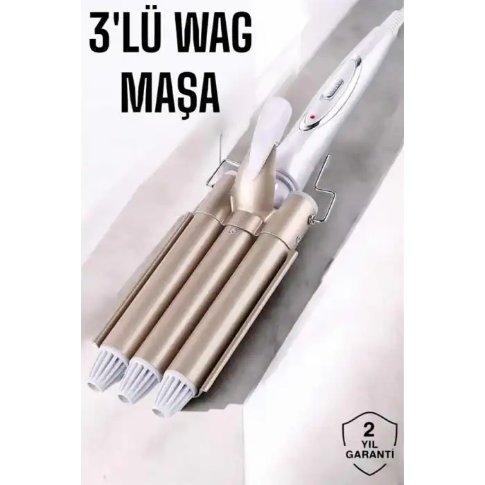 Wag Maşa Doğal Ve Hacimli Bukleler İçin İdeal Saç Şekillendirme Aracı