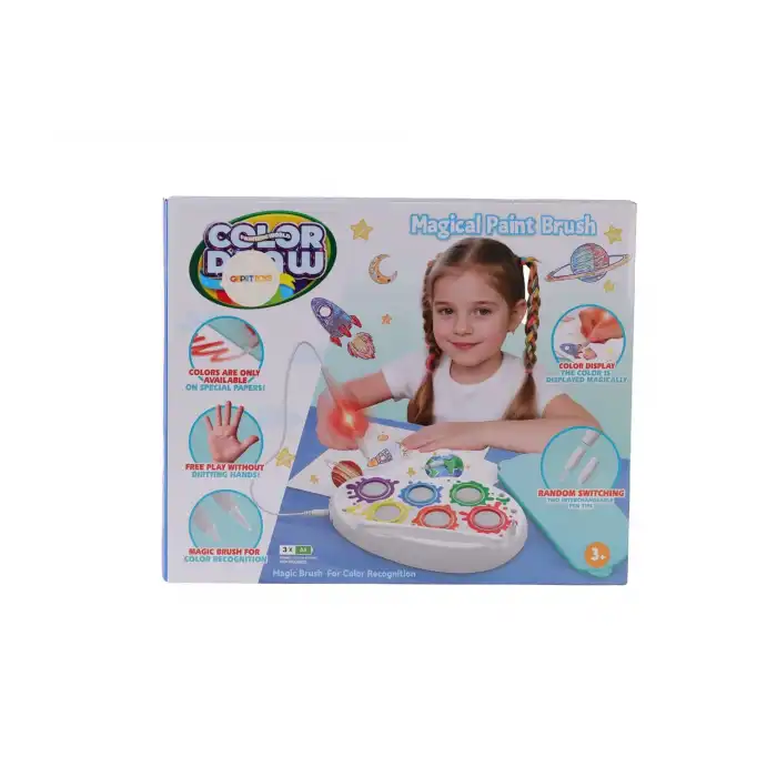 WF-6003A SİHİRLİ BOYAMA LEKESİZ IŞIKLI BOYAMA FIRÇASI
