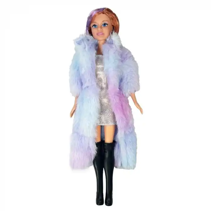 WG-66769 KUT.KÜRKLÜ ÇİZMELİ BEBEK 29CM 48PCS -VRD