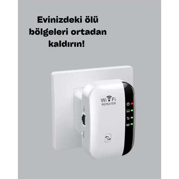Wireless-N 300 Mbps WiFi Booster – Modem Router AP Sinyal Amplifikatör