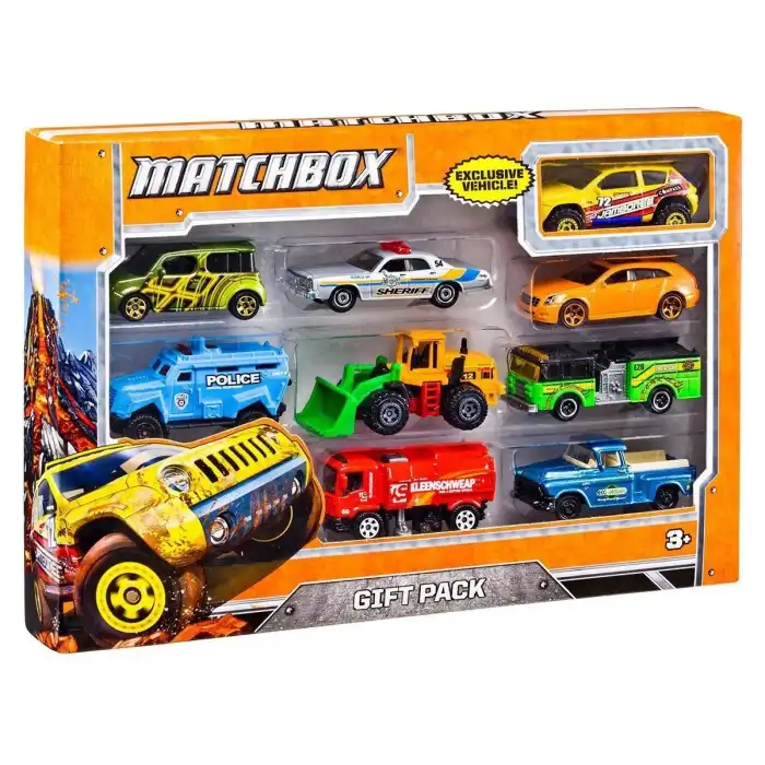 X7111 Matchbox™ 9lu Araba Seti - Stokta Olan Model Gönderilir