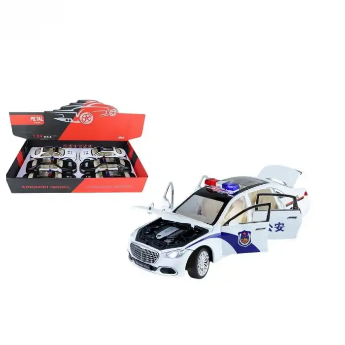 XHD-B2430 C-B 1 24 IŞIKLI SESLİ TSL POLİS ARABA