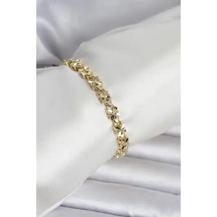 Xuping Kelebek Model Gold Renk Kadın Bileklik