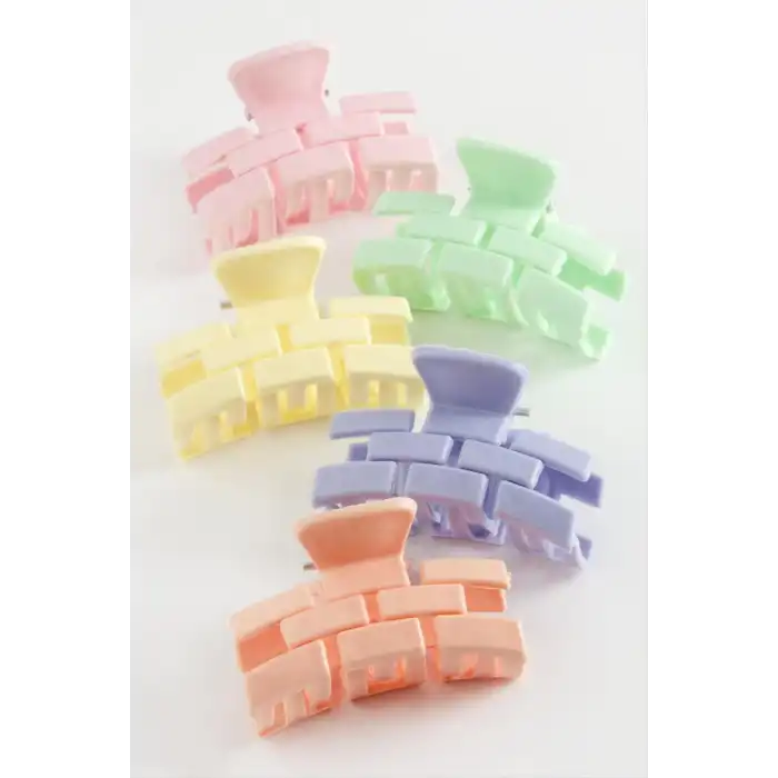 Yapboz Renkli Mandal Toka 6 cm