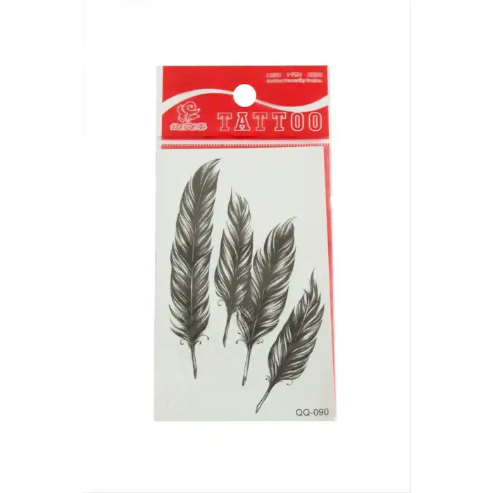 Yaprak Tattoo Dövme Sticker