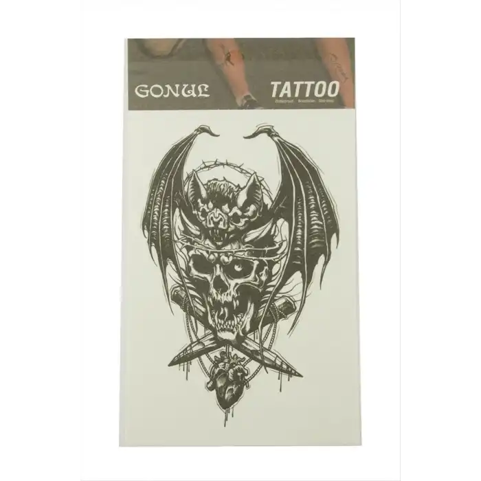 Yarasa Tattoo Dövme Sticker