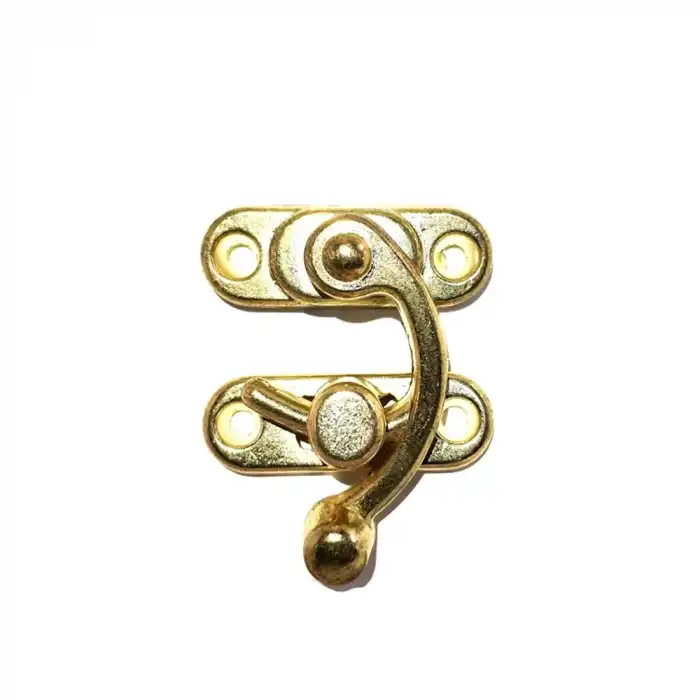 Yay Gözü, Ahşap Kutu Klipsi - Küçük 28x33 Mm, Sarı, 100 Adet