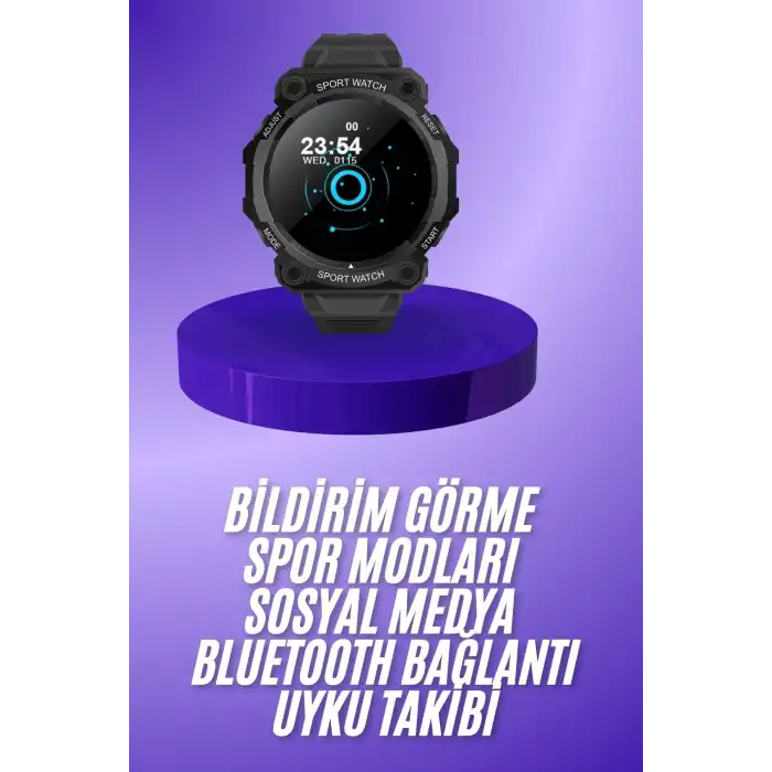 Yeni Nesil Akıllı Saat Bluetooth Bağlantılı Android Ve İos Uyumlu