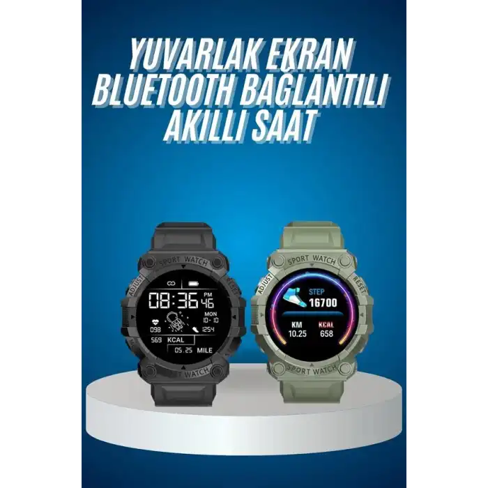 Yeni Nesil Akıllı Saat Bluetooth Bağlantılı Su Geçirmez Android ve İOS Uyumlu