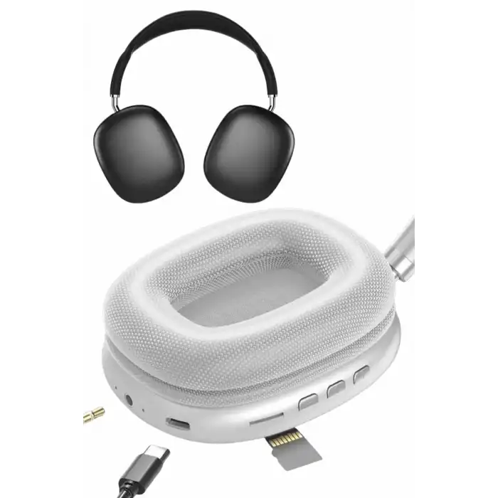 Yeni Nesil Bluetooth Kulaklık Kulak Üstü Anc Özelliği Yüksek Ses Kaliteli