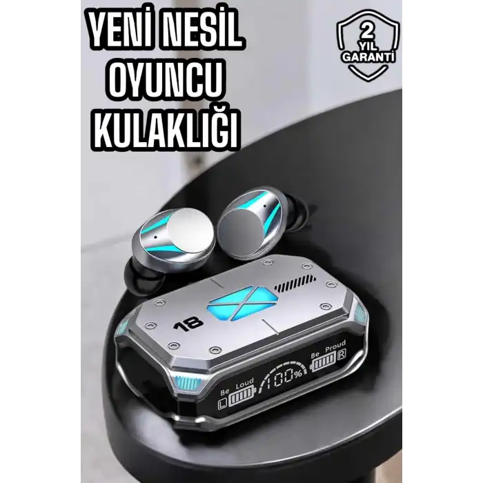 Yeni Nesil Kablosuz Bluetooth Kulaklık Dijital Göstergeli 5.3 Bluetooth