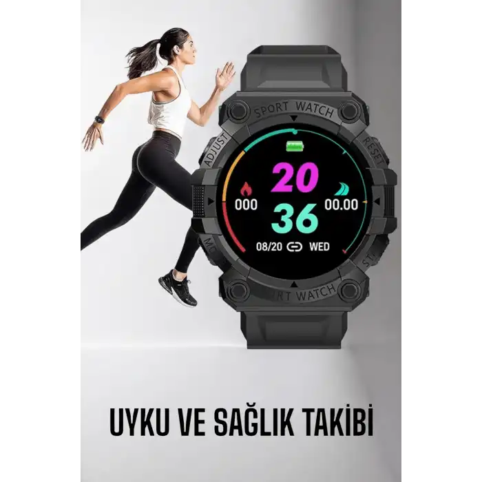 Yeni Nesil Pro Akıllı Saat Sağlık Ve Spor Takibi Yapabilen