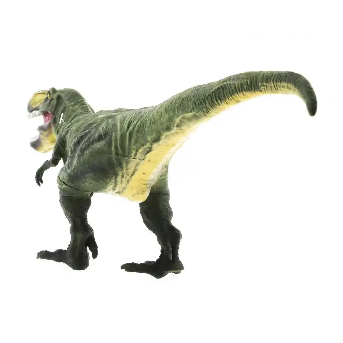 Yumuşak Plastik 31 cm Dinozor Figür - Yeşil T-Rex