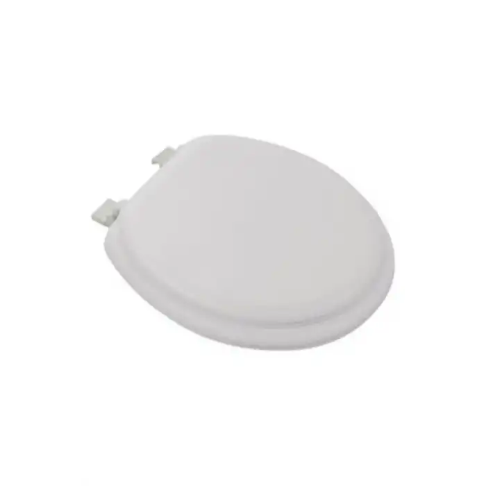 Yumuşak Puf Süngerli Ergonomik Rahat Beyaz Renk Klozet Kapağı