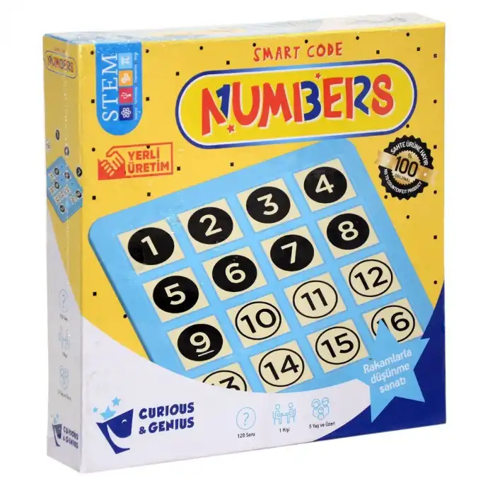 ZMK-1739 Numbers Akıllı Kod Sayılar