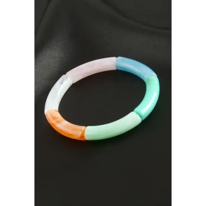 Zr Model Silindir Plastik Bileklik