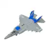 1:16 Maxx Wheels Sesli ve Işıklı Jet Fighter Uçak - 1  Adet Stokta Olan Gönderilir