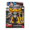 1:24 Sesli ve Işıklı Dönüşebilen Robot 22 cm