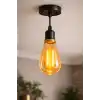 1 Adet CATA CT 4284 Led Rustik Ampul 6W Amber Işık E27 Duy