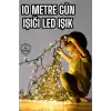 10 Metre Led Işık Saçaklı Dekoratif Şerit Led