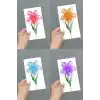 100 Adet Simli Renkli Lotus Toka 8 cm Kına Seti