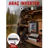 1000 Watt Oto İnvertör Elektrik Dönüştürücü Ev Tipi Priz