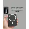 10000mAh Kapasiteli Manyetik USB-C ve Kablosuz Powerbank W09