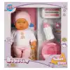 1030141 Sesli Bebelou Tuvalet Zamanı Bebek Seti 32 cm
