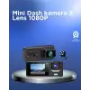 1080P 3 Kameralı Araç DVR – Döngü Kayıt ve Geri Görüş Özellikli