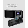 1080p 3 Kameralı Araç Dvr -Q301