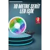 10M Şerit Led İç Mekan Renkli Rgb Şerit Led Kumandalı