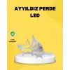 126 Led Yıldız Ay Figürlü Perde Işık Romantik Ambiyans